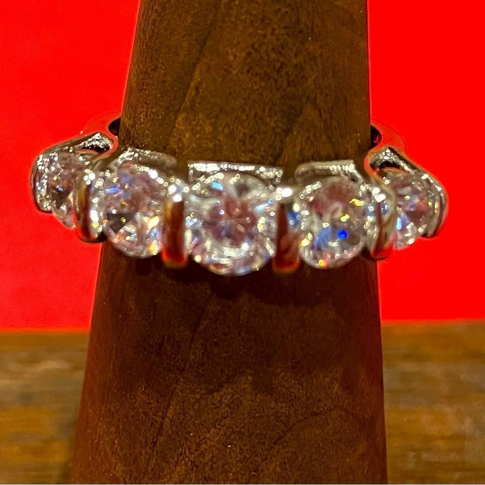 COPY - 5/$25 Costume Jewelry diamond ring size 5